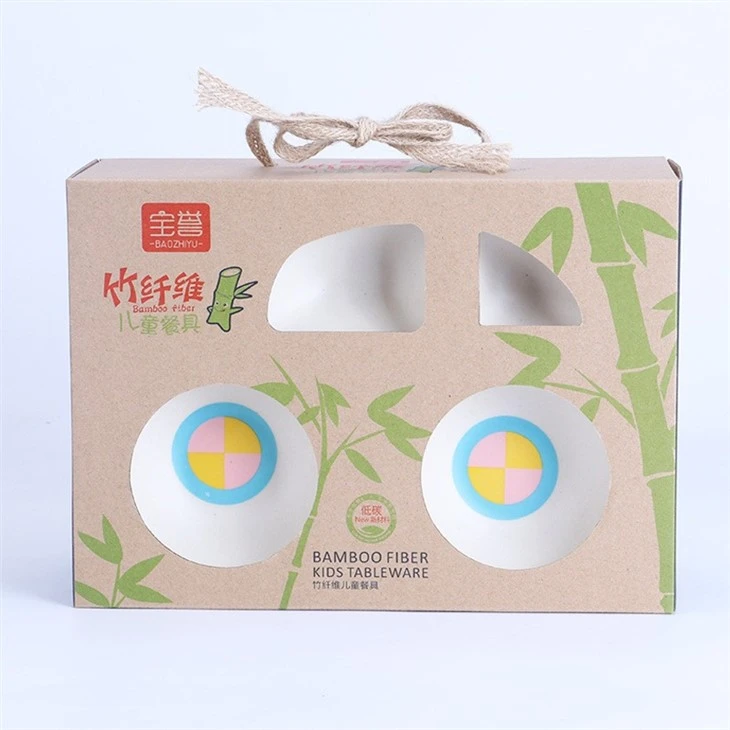 Bamboo Fiber Children's Tableware Set